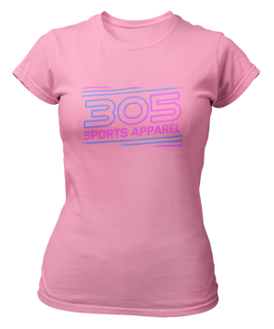 Women's Neon 305 Sports Apparel Short Sleeve