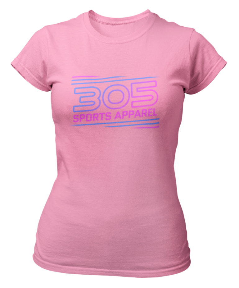 Women's Neon 305 Sports Apparel Short Sleeve