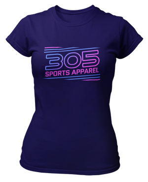 Women's Neon 305 Sports Apparel Short Sleeve