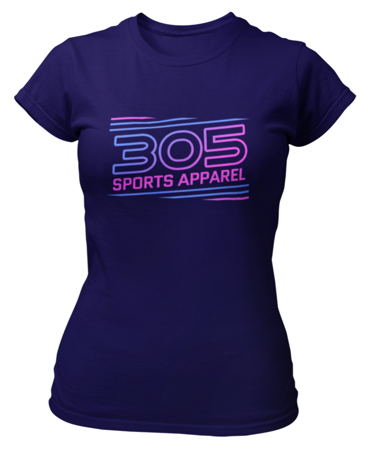 Women's Neon 305 Sports Apparel Short Sleeve