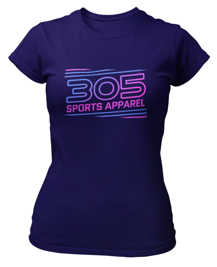 Women's Neon 305 Sports Apparel Short Sleeve