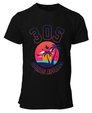 Men's Neon Tropical 305 Sports Apparel Short Sleeve