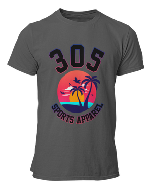 Men's Neon Tropical 305 Sports Apparel Short Sleeve