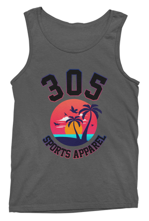 Men's Neon Tropical 305 Sports Apparel Tank Top