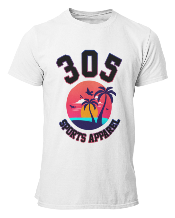 Men's Neon Tropical 305 Sports Apparel Short Sleeve