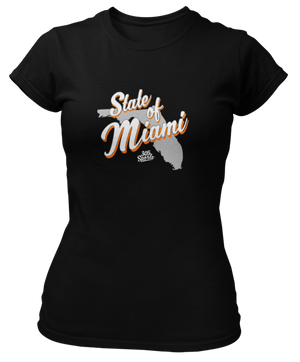 Women's State Of Miami Short Sleeve