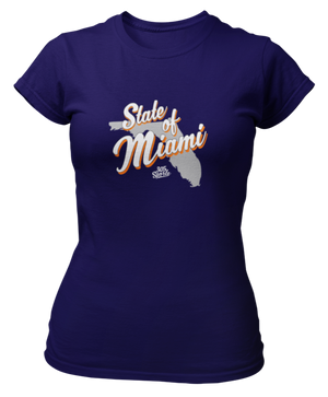 Women's State Of Miami Short Sleeve