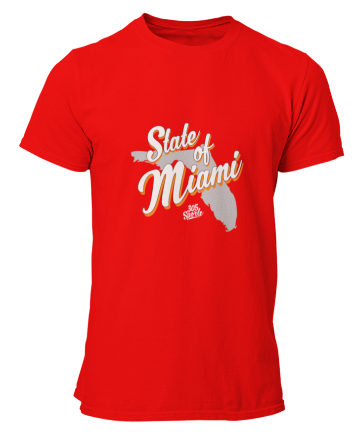 Men's State Of Miami Short Sleeve