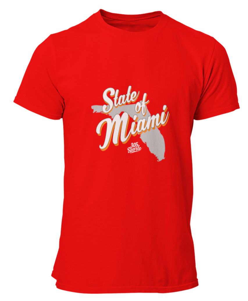 Men's State Of Miami Short Sleeve