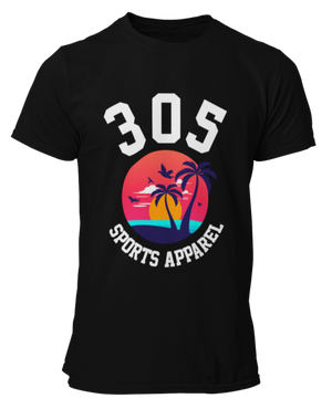 Men's Tropical 305 Sports Apparel Short Sleeve