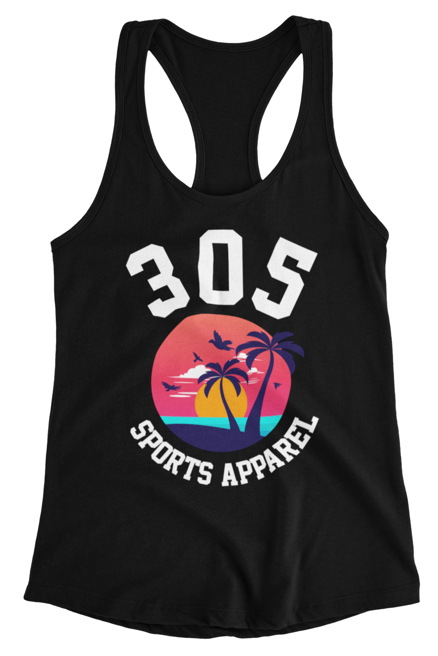 Women's Tropical 305 Sports Apparel Tank Top