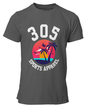 Men's Tropical 305 Sports Apparel Short Sleeve