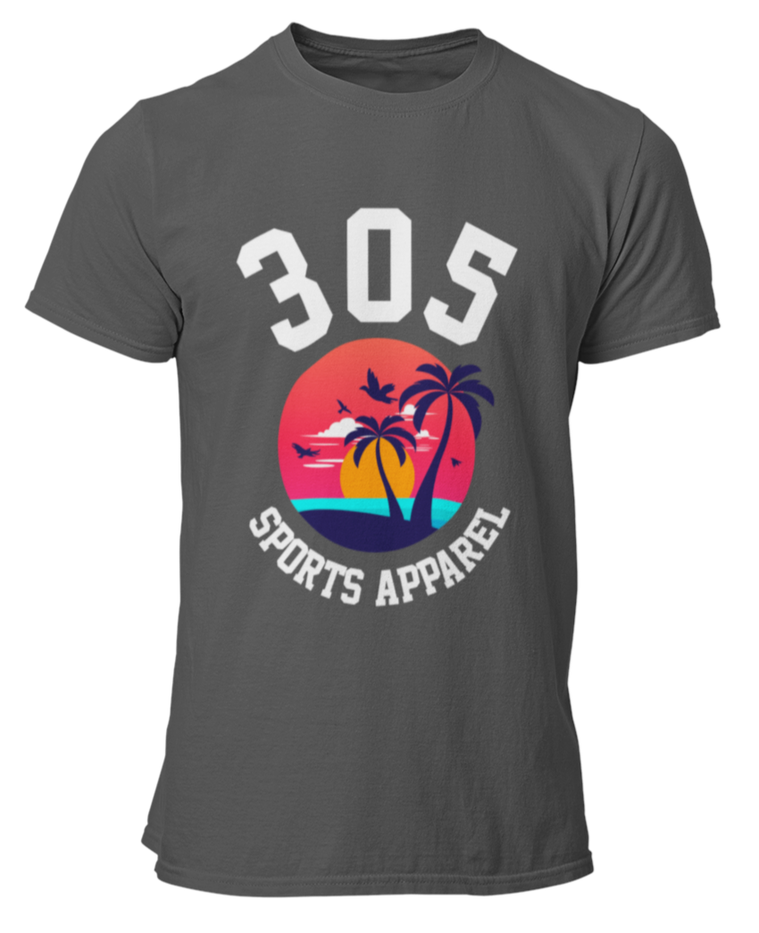 Men's Tropical 305 Sports Apparel Short Sleeve