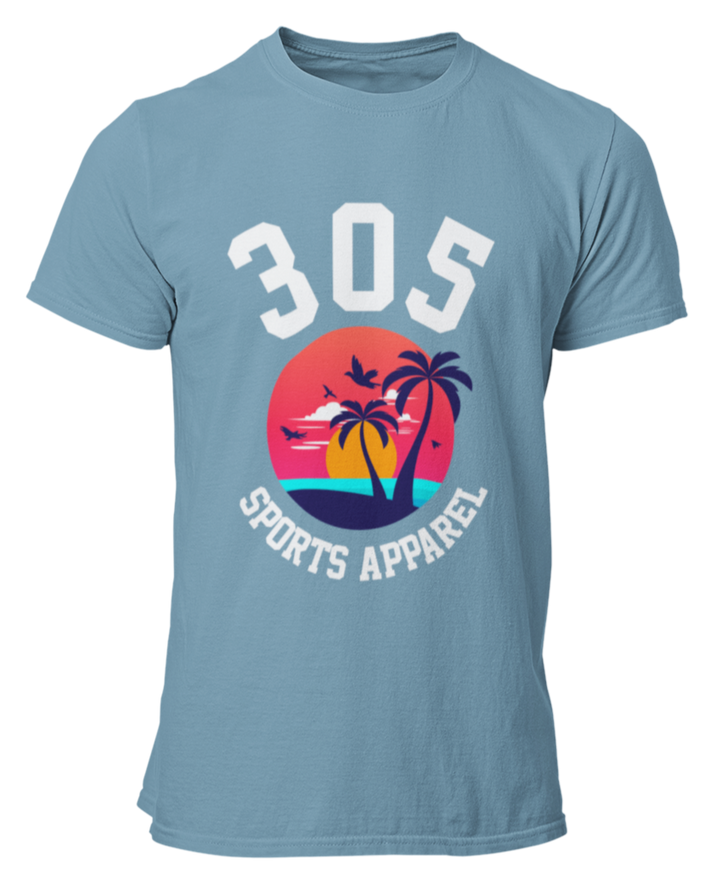 Men's Tropical 305 Sports Apparel Short Sleeve