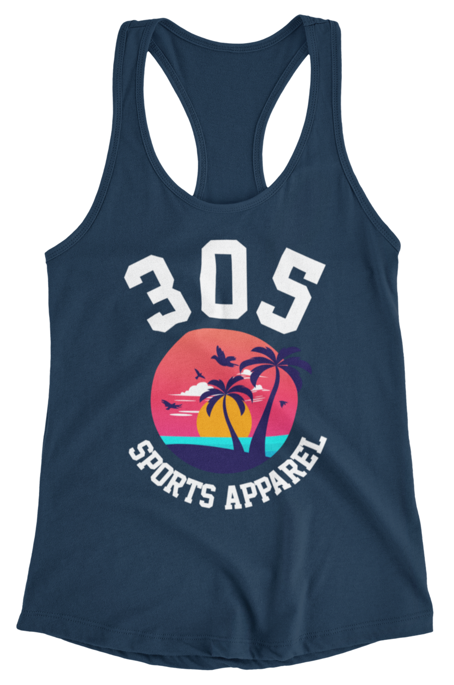 Women's Tropical 305 Sports Apparel Tank Top