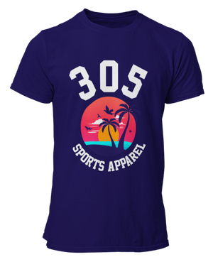 Men's Tropical 305 Sports Apparel Short Sleeve