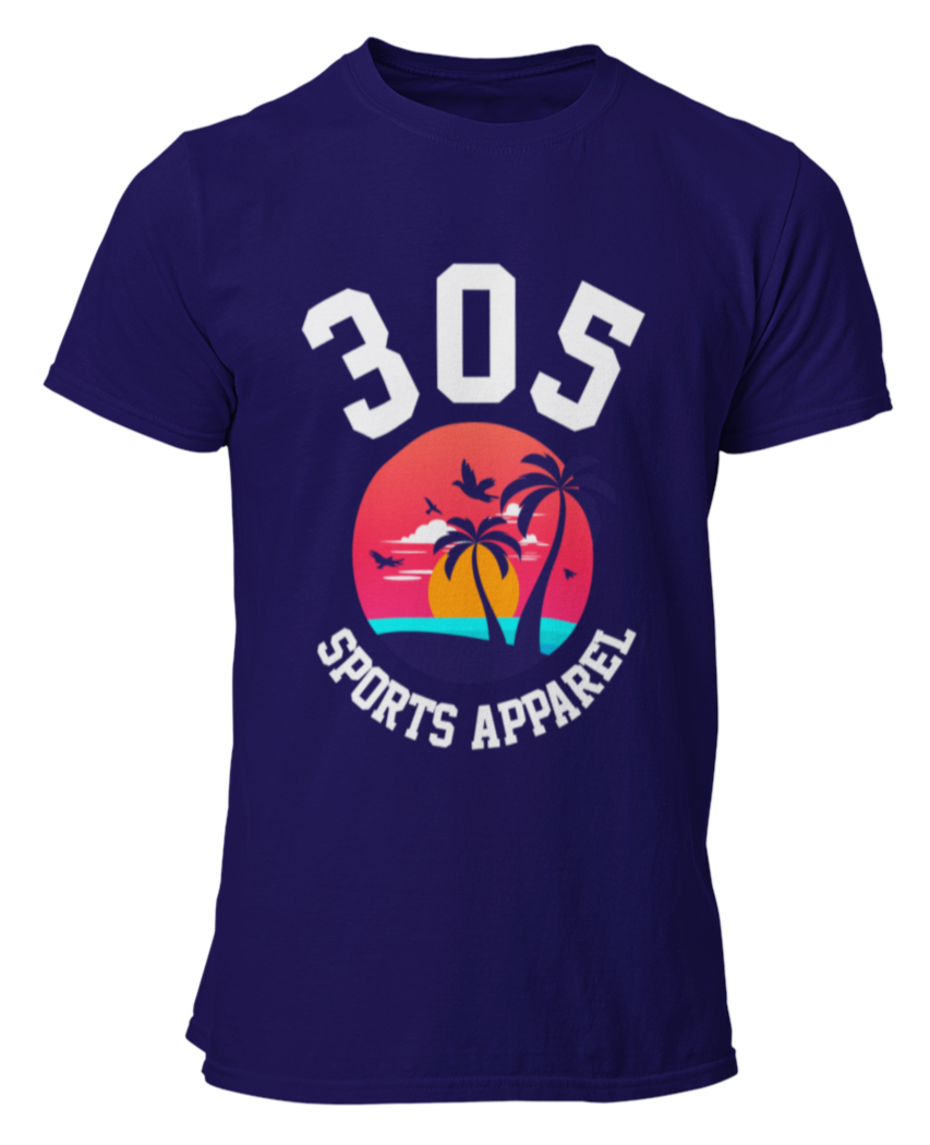 Men's Tropical 305 Sports Apparel Short Sleeve