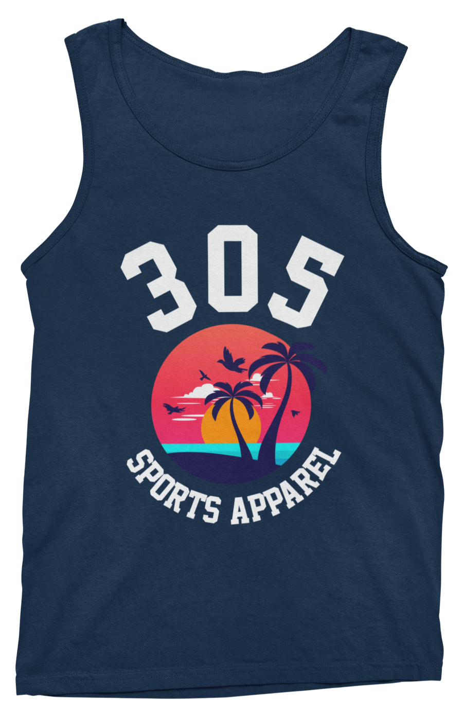 Men's Tropical 305 Sports Apparel Tank Top