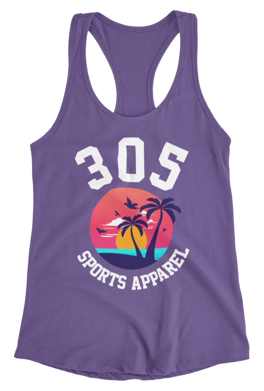 Women's Tropical 305 Sports Apparel Tank Top