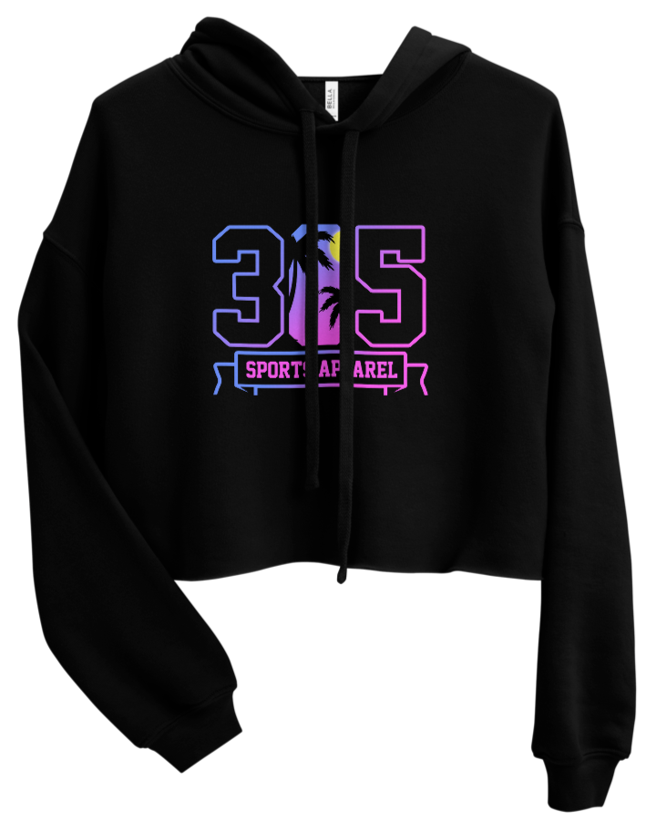 Women's Welcome to the Bay Cropped Hoodie