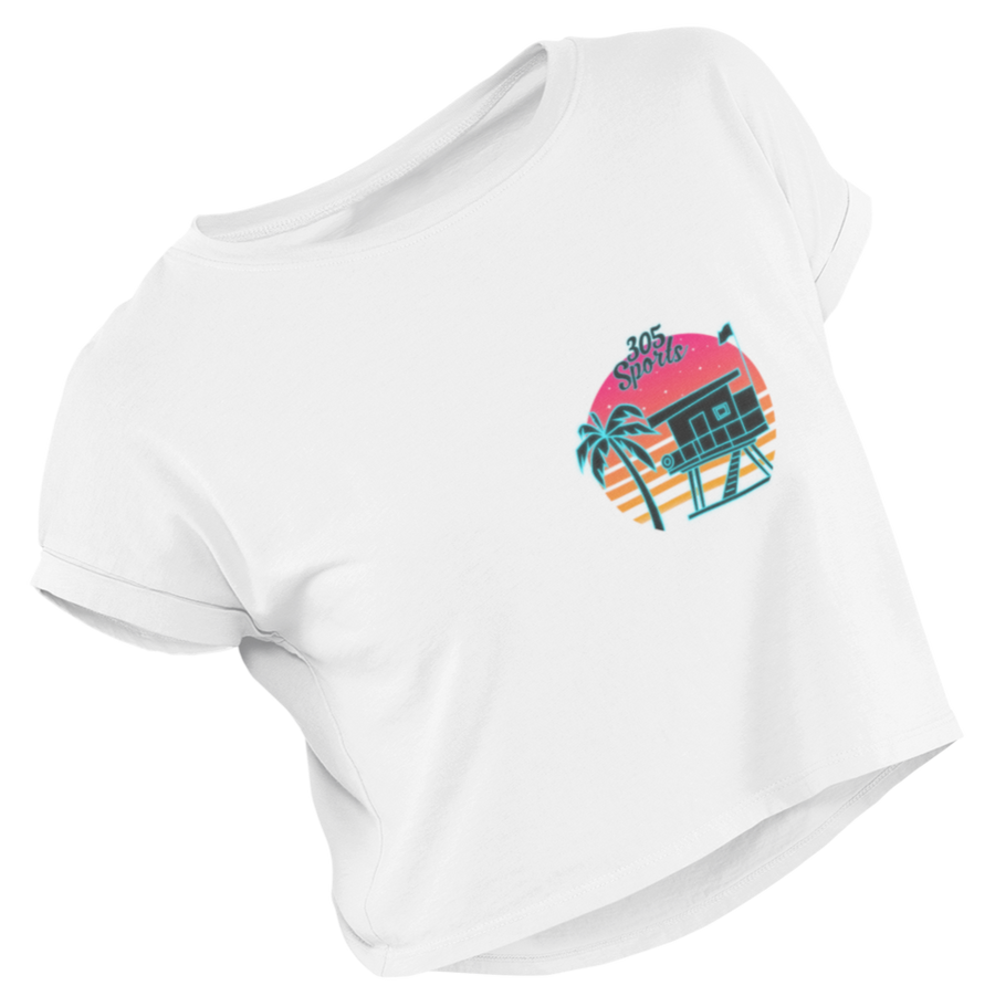 Women's Beach House Cropped Tee