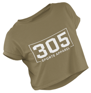 Women's Branded 305 Sports Apparel Cropped Tee