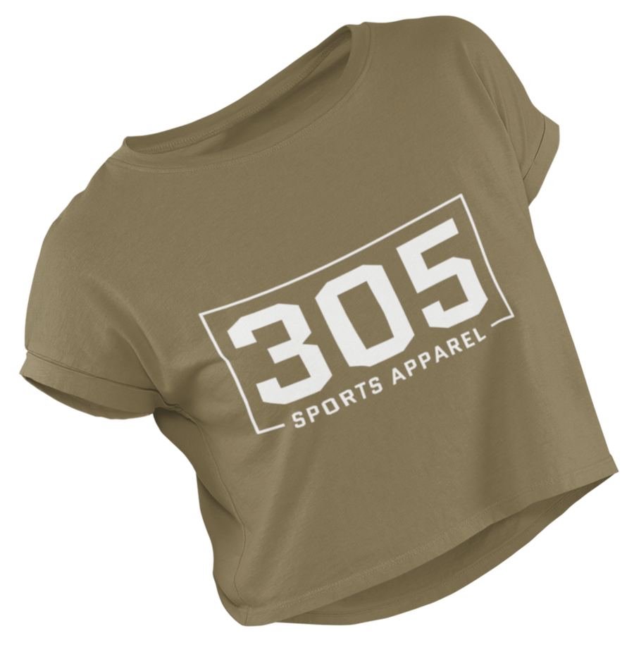 Women's Branded 305 Sports Apparel Cropped Tee