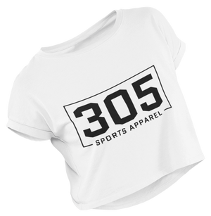 Women's Branded 305 Sports Apparel Cropped Tee