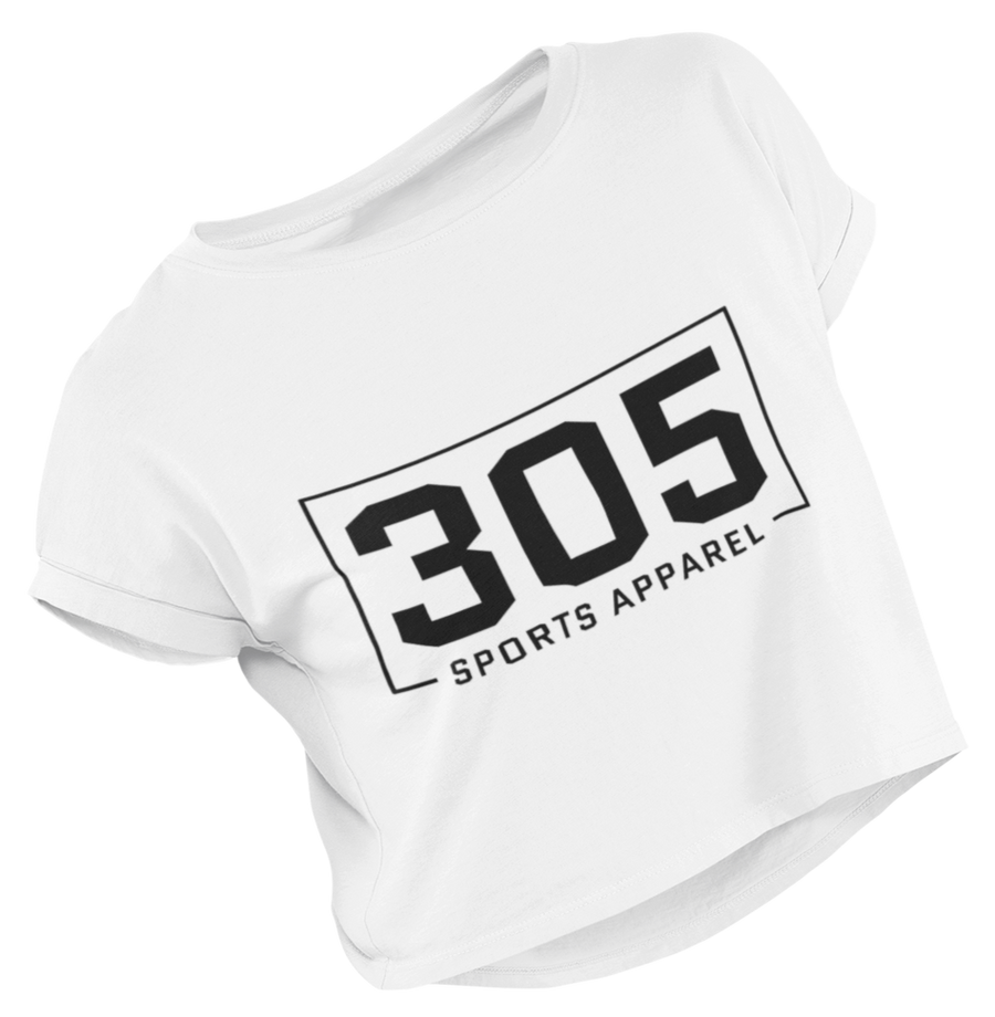 Women's Branded 305 Sports Apparel Cropped Tee