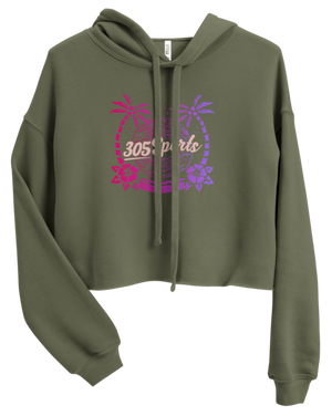 Women's Coconut Bay Cropped Hoodie