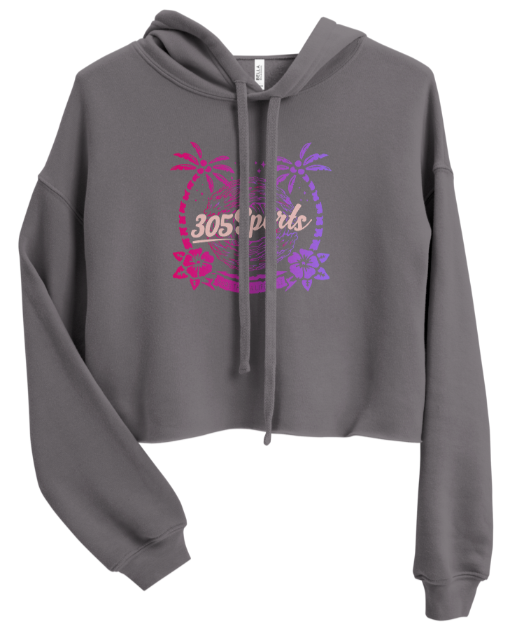 Women's Coconut Bay Cropped Hoodie