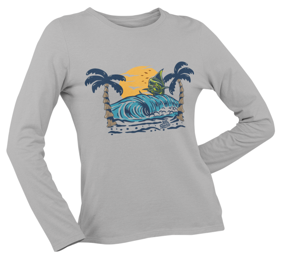 Women's Mahi-Mahi Long Sleeve