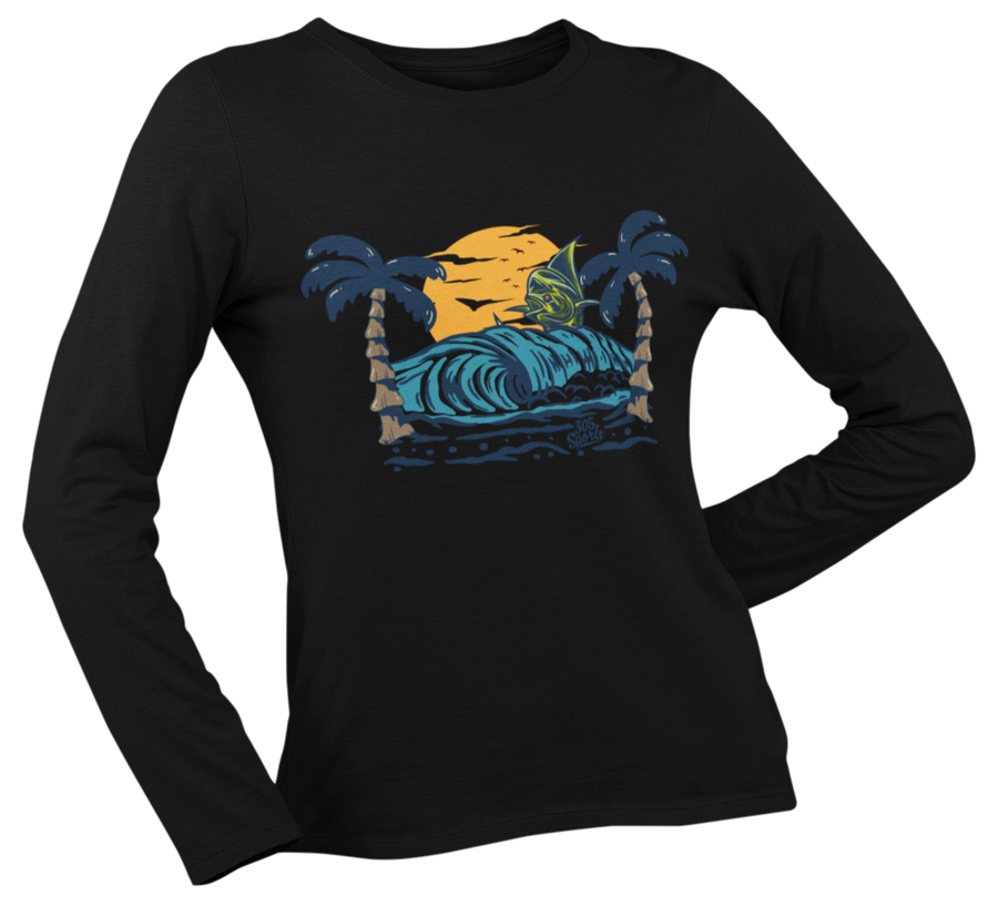 Women's Mahi-Mahi Long Sleeve