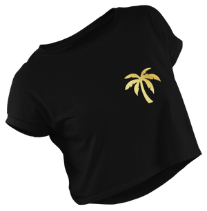 Women's Golden Tree of Life Cropped Tee