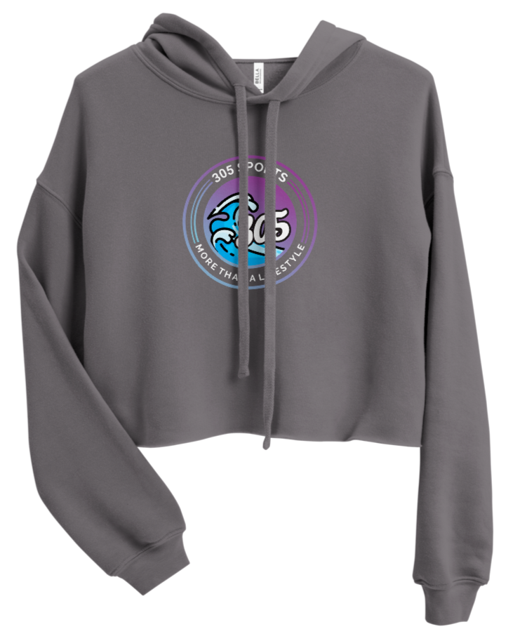 Women's Hop on the Wave Cropped Hoodie