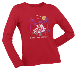 Women's Life is a Beach Long Sleeve