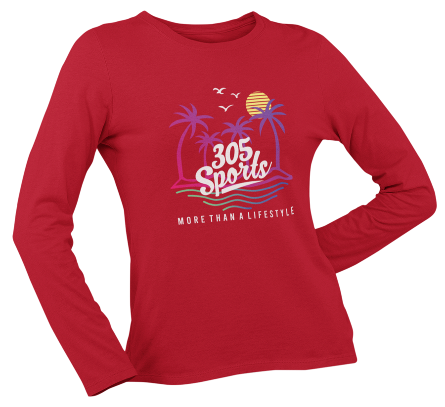 Women's Life is a Beach Long Sleeve