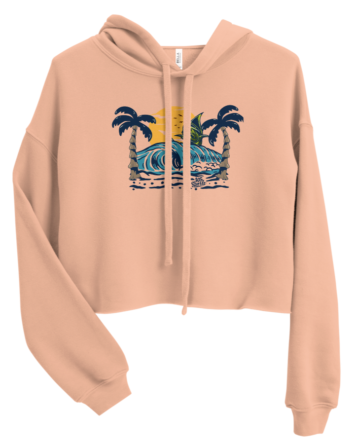 Women's Mahi-Mahi Cropped Hoodie