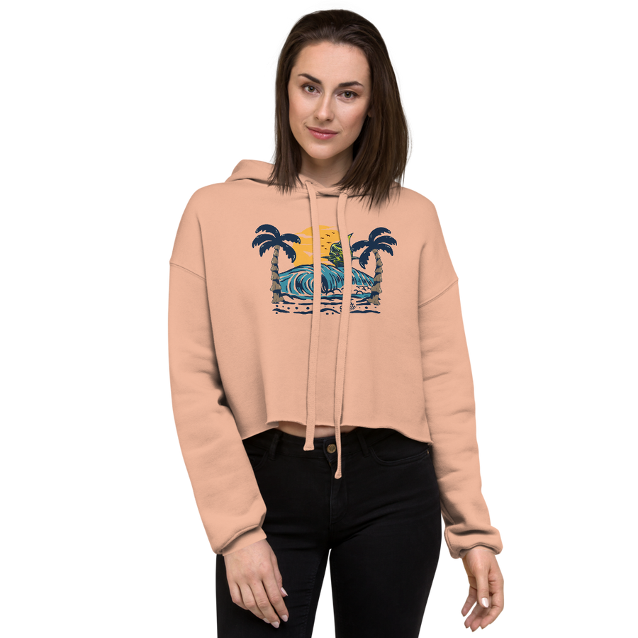 Women's Mahi-Mahi Cropped Hoodie