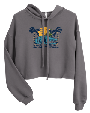 Women's Mahi-Mahi Cropped Hoodie