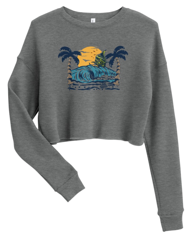 Women's Mahi-Mahi Cropped Sweater