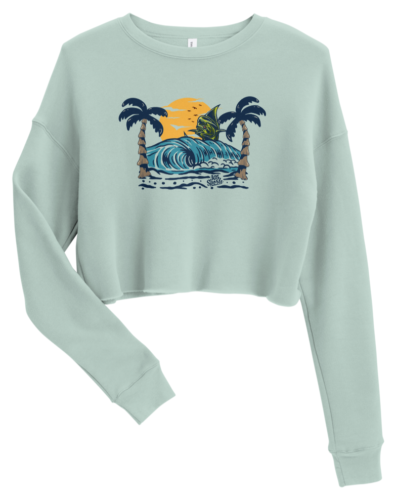 Women's Mahi-Mahi Cropped Sweater