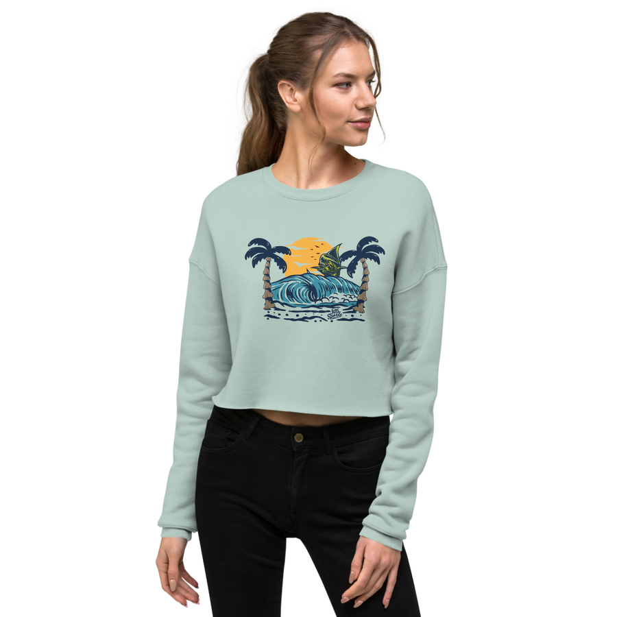 Women's Mahi-Mahi Cropped Sweater