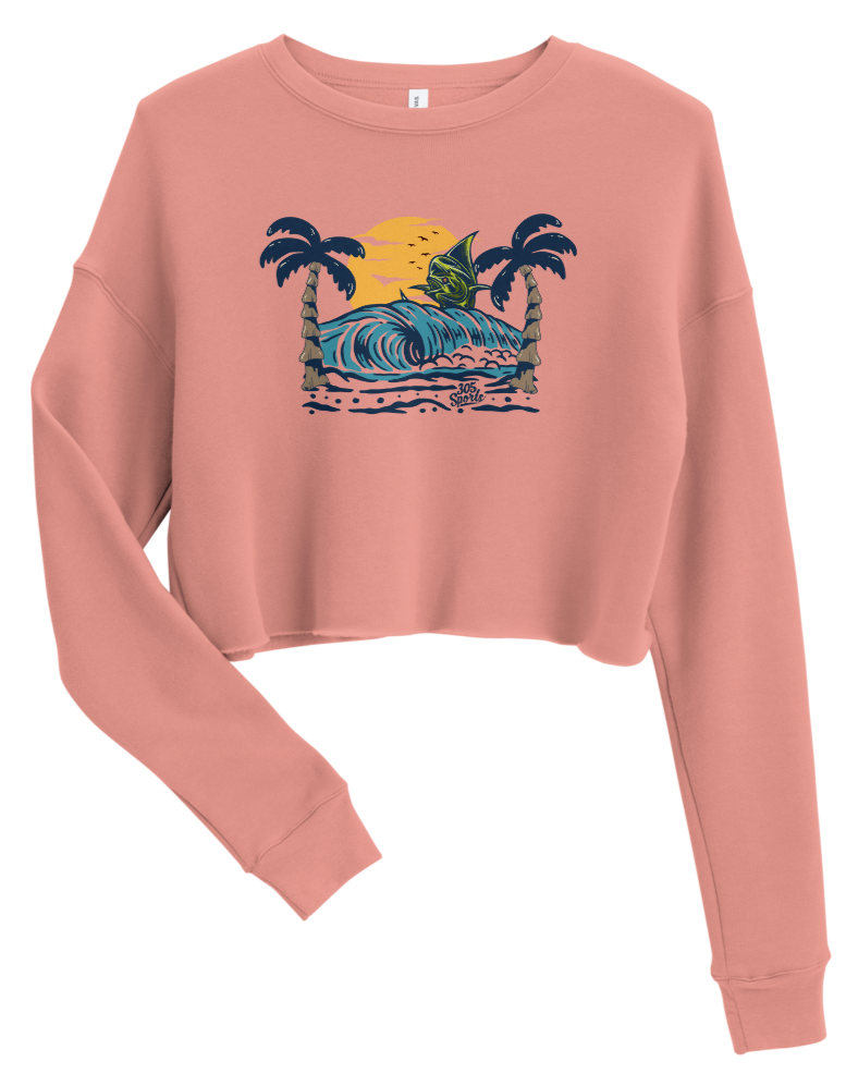 Women's Mahi-Mahi Cropped Sweater