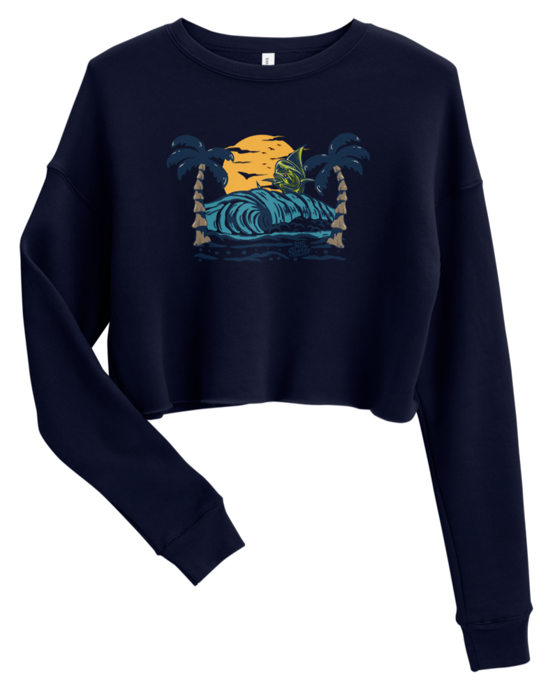 Women's Mahi-Mahi Cropped Sweater