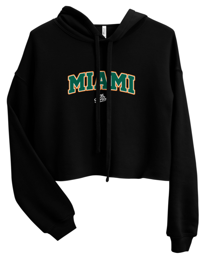 Women's Miami Cropped Hoodie