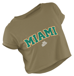 Women's Miami Cropped Tee