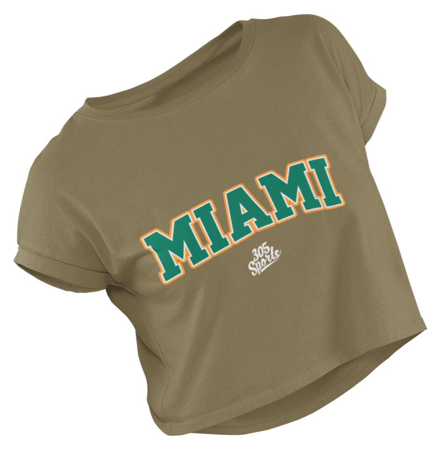 Women's Miami Cropped Tee