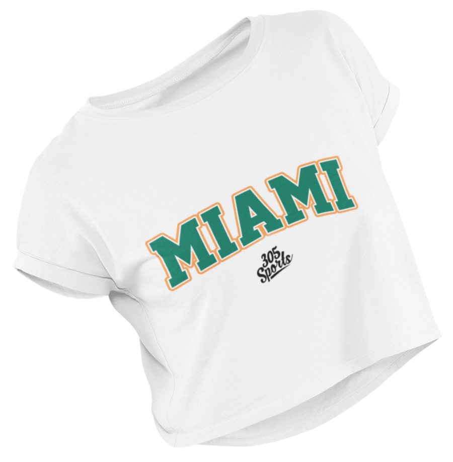 Women's Miami Cropped Tee