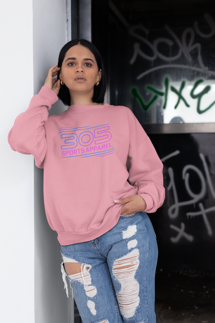 Women's Neon 305 Sports Apparel Sweater